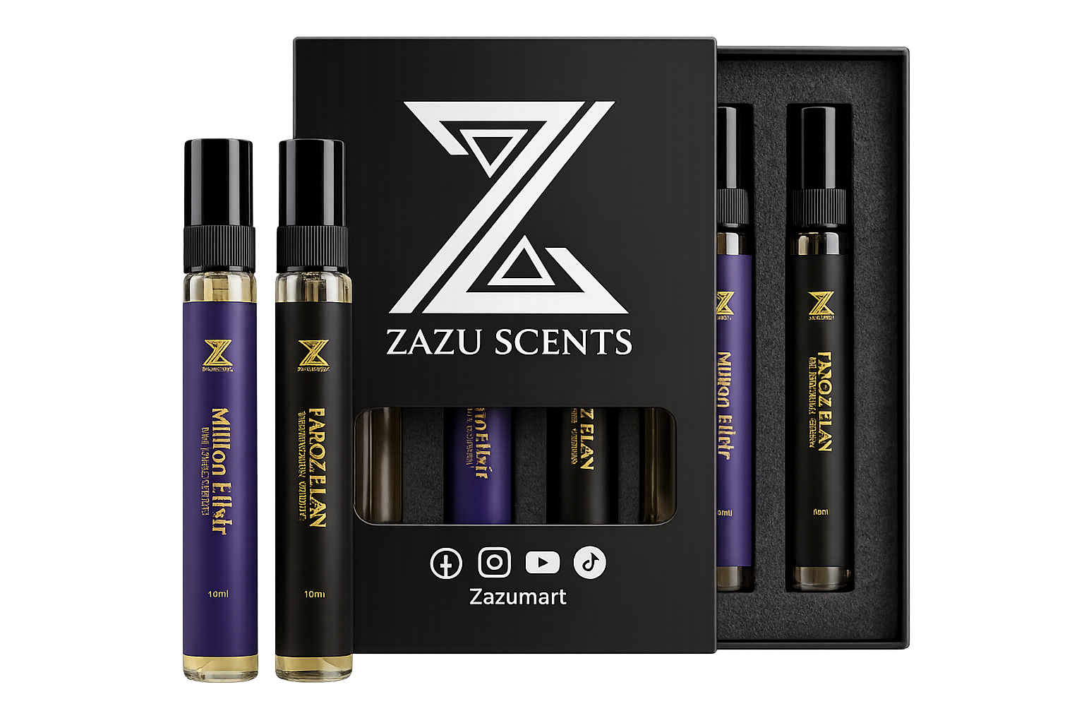 ZAZU Scents Premium Tester Kit (2 × 10ml)