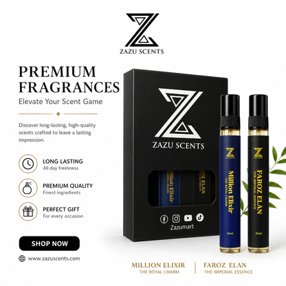 ZAZU Scents Premium Tester Kit (2 × 10ml)