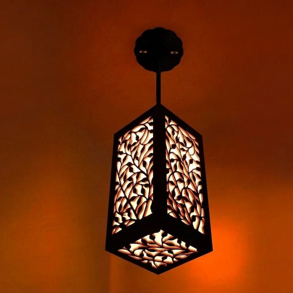 Lifestyle Glory Brand 3D Wooden Pendant Ceiling Hanging Light Lamp