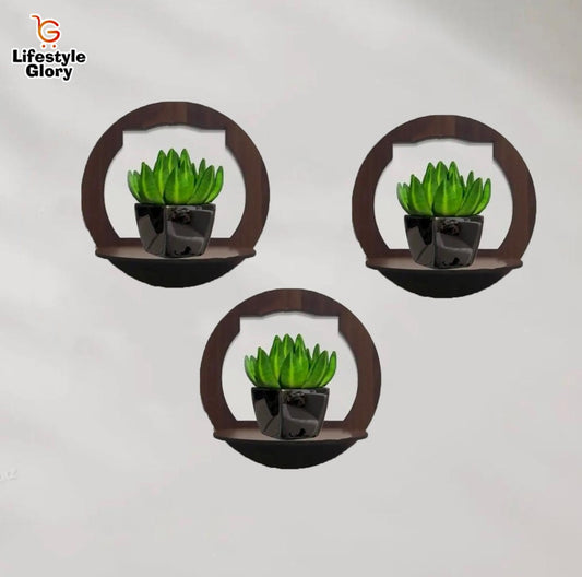 Lifestyle Glory Brand 3D Cat shape Wall Shelf, Wall Shelves, Wooden Wall Shelf For kids, girls, bed room, Laser cut floating Shelf